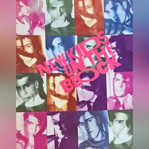 NKOTB - New Kids on the Block - 1989 Hangin' Tough Tour Program